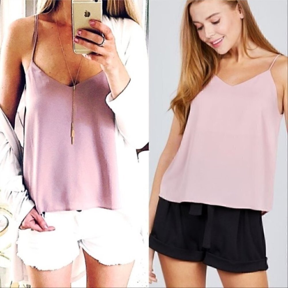 Pink Cami Top - Picture 1 of 3